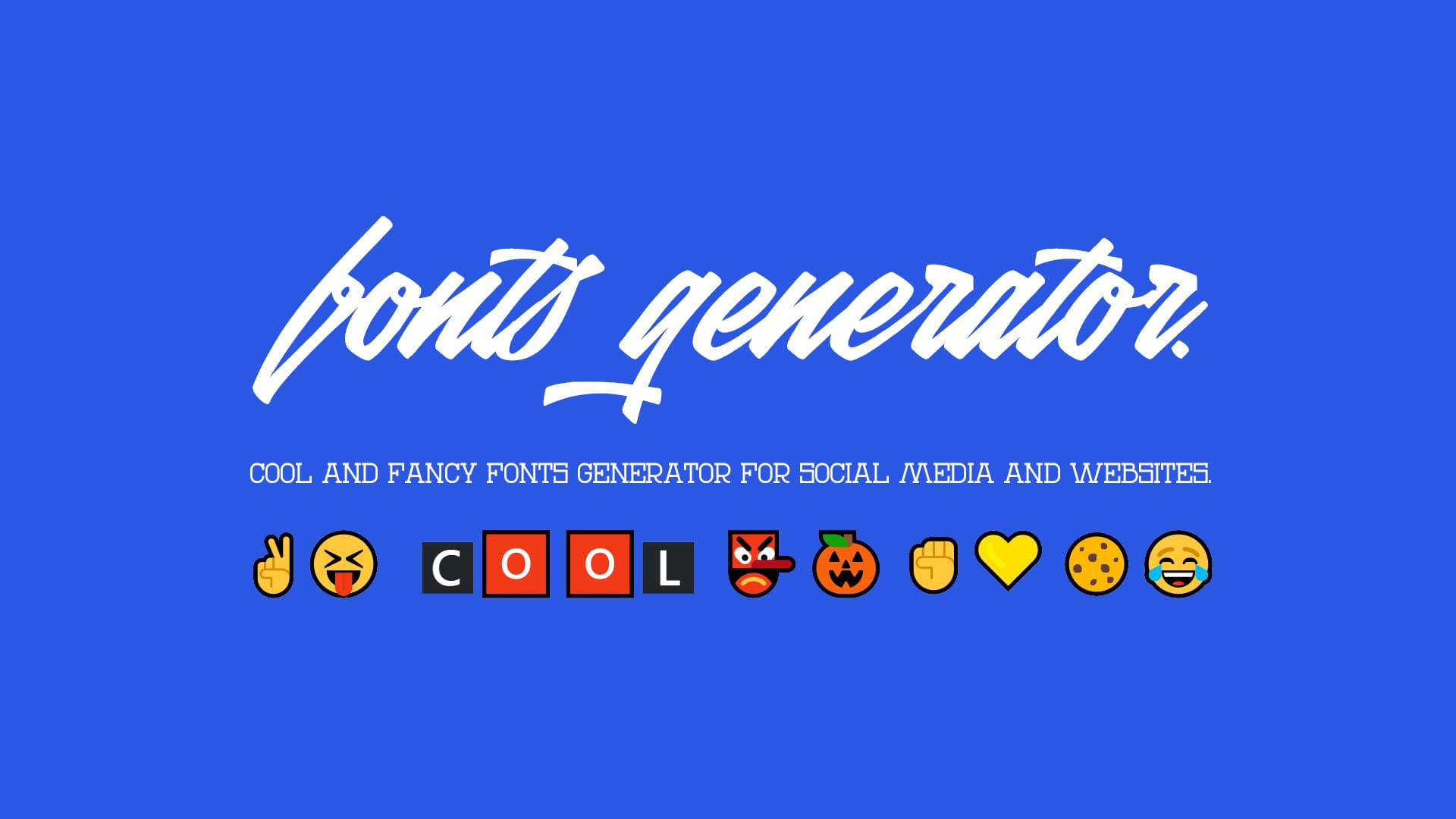 Copy And Paste Symbols Copy And Paste With Generatorfonts Com